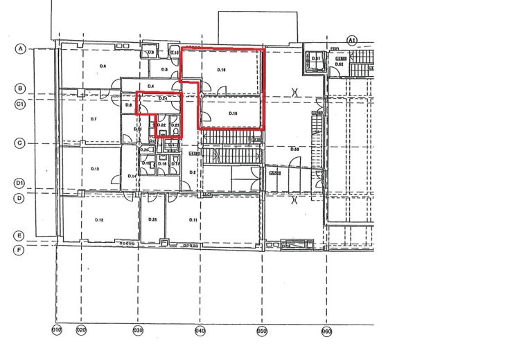 PRONÁJEM KANCELÁŘSKÝCH PROSTOR 50 m², JUNGMANNOVA 747/28, PRAHA 1 – foto 5