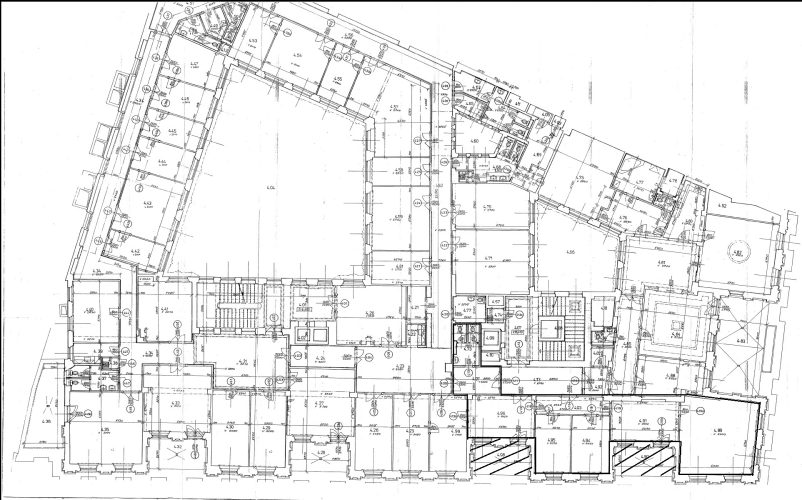 PRONÁJEM KOMPLEXU 5 KANCELÁŘÍ 130 m², JUNGMANNOVA 36/31, PRAHA 1 – foto 7