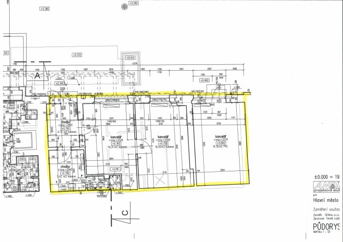 PRONÁJEM 3 KANCELÁŘÍ 58 m² VÁCLAVSKÉ NÁMĚSTÍ, PRAHA – NOVÉ MĚSTO – foto 7