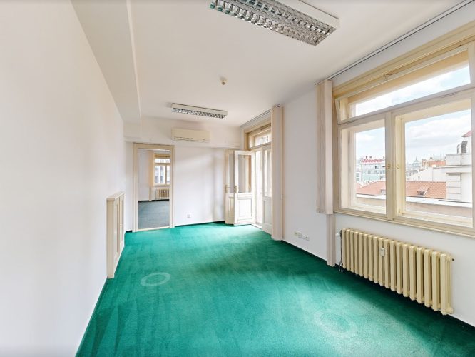 PRONÁJEM KOMPLEXU 5 KANCELÁŘÍ 130 m², JUNGMANNOVA 36/31, PRAHA 1 – foto 1