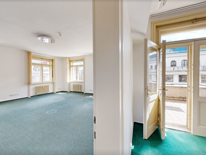 PRONÁJEM KOMPLEXU 5 KANCELÁŘÍ 130 m², JUNGMANNOVA 36/31, PRAHA 1 – foto 3