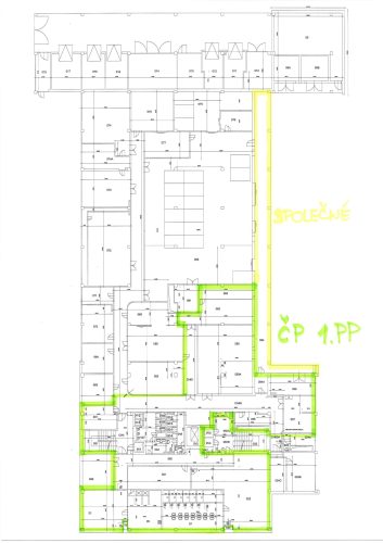 plánek Na Strži 1PP