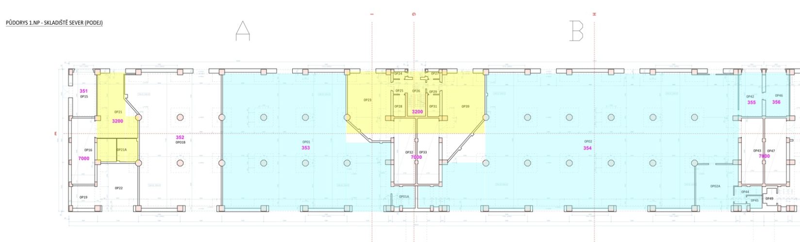 PRONÁJEM SKLADOVÉHO PROSTORU 941 m² – NÁKLADOVÉ NÁDRAŽÍ ŽIŽKOV – foto 3
